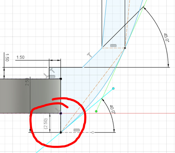 Editing sketch to hide neck